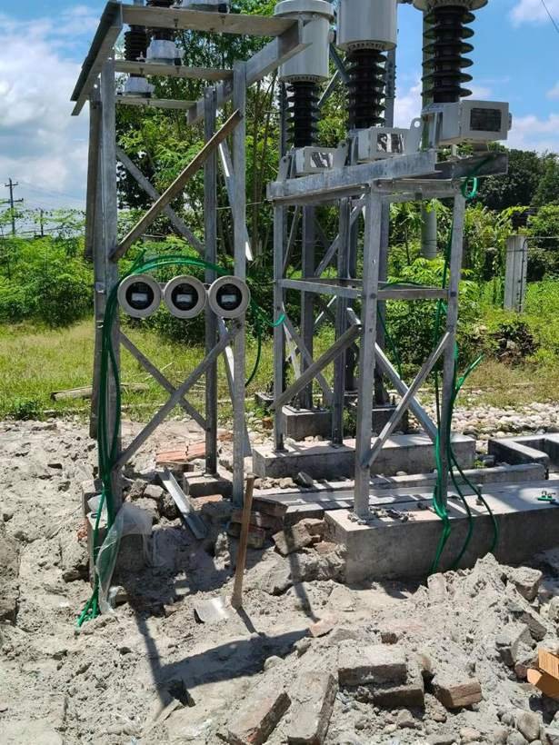 33 kV CT & equipment structures